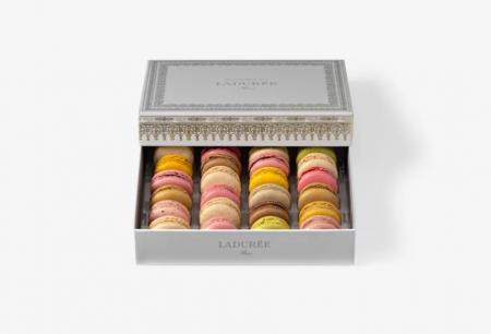 HỘP QUÀ NAPOLEON 24 MACARONS - XÁM