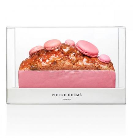 Bánh Pierre Herme Macaron nhân hoa hồng, mâm xôi, vải