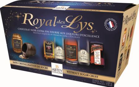 ABTEY Royal des Lys Chocolate nhân rượu 220g