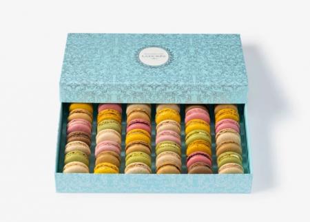 HỘP QUÀ ARABESQUE 42 MACARONS - XANH