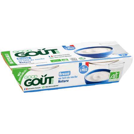 GOOD GOUT sữa chua tự nhiên 2x100g