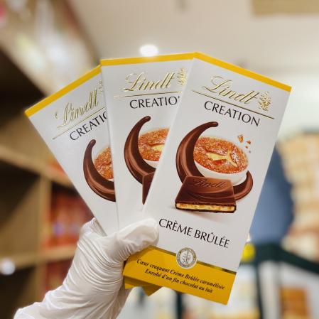 Lindt Creation Crème Brulee 150g (hộp)