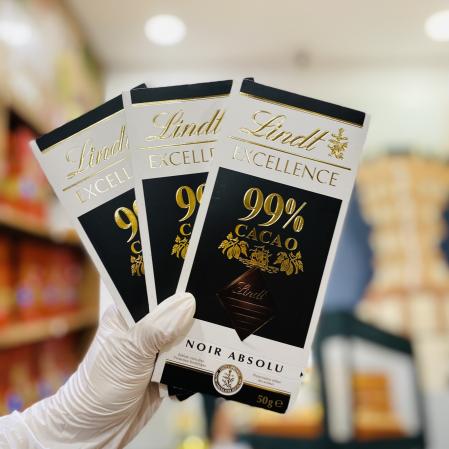 Lindt Excellence 99% cacao 50g (hộp)