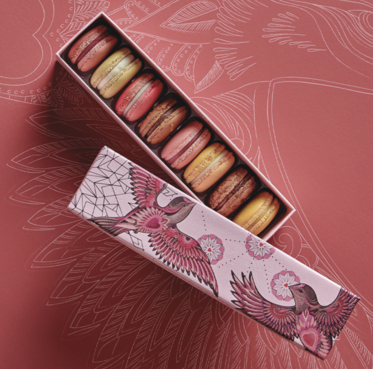 Bánh Macaron Valentine