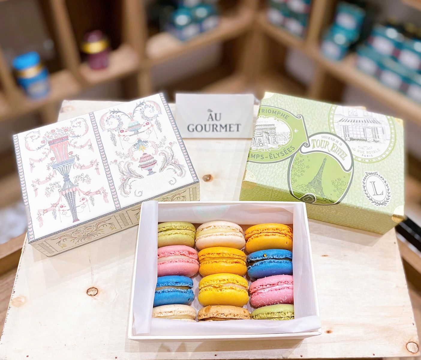 bánh macaron laduree chính hãng au gourmet