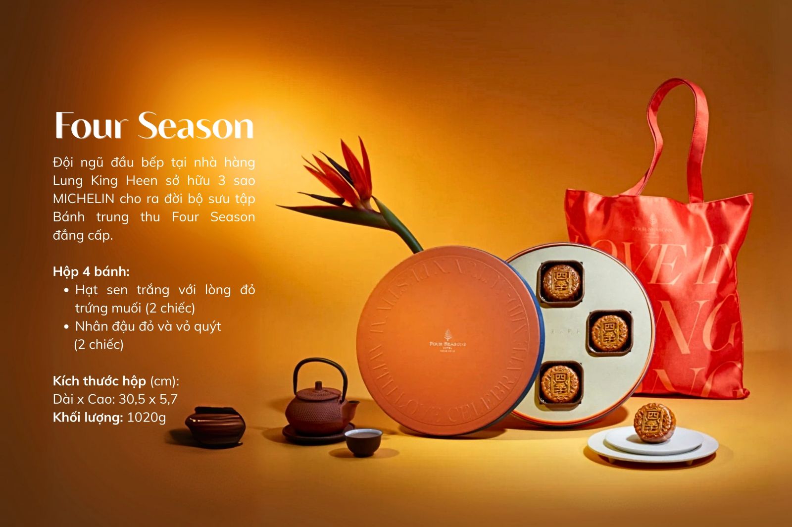 Bánh trung thu Four Season