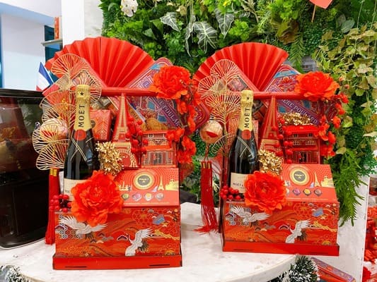 Quà Tết nhập khẩu được doanh nghiệp ưa chuộng