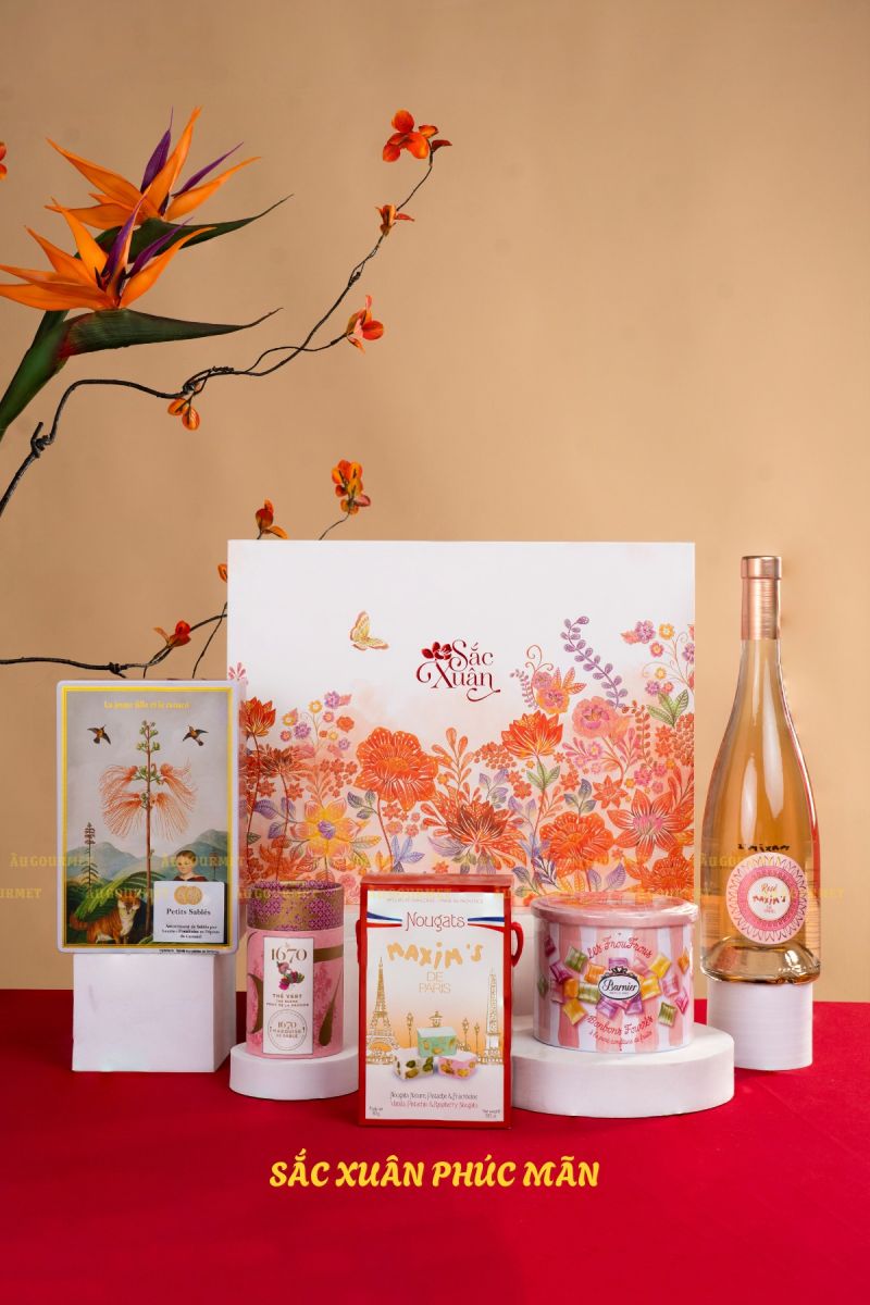 Set quà tết nhập khẩu Châu Âu Au Gourmet