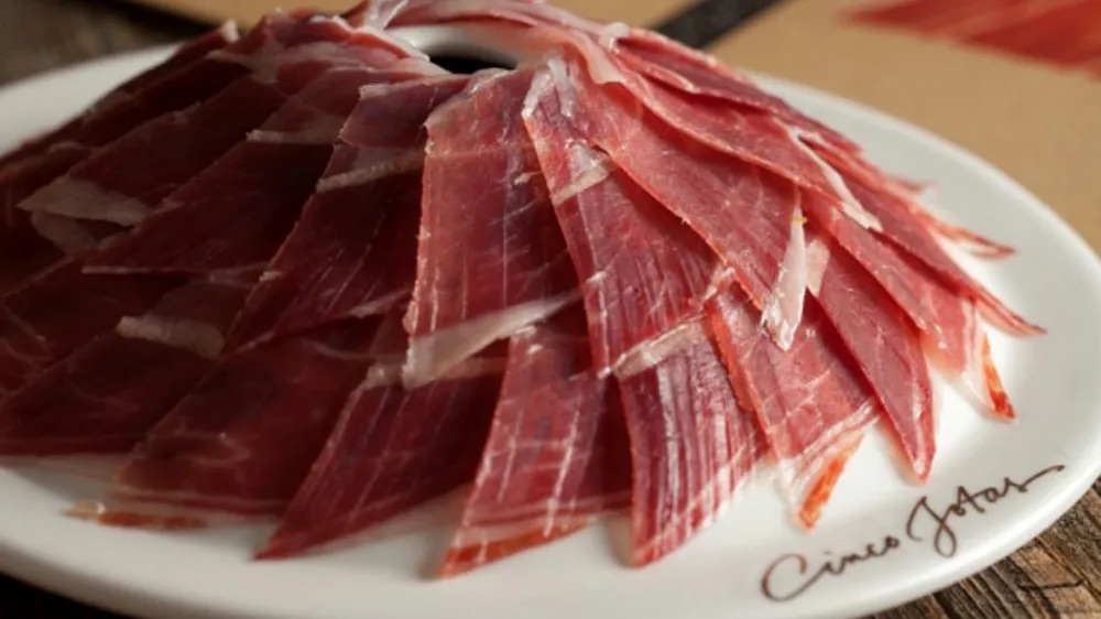 Thịt heo muối Iberico thuần chủng