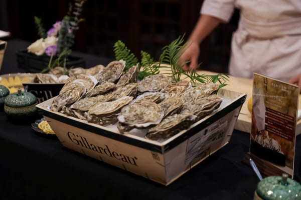 Hàu Gillardeau lựa chọn hoàn hảo cho bữa tiệc cuối tuần